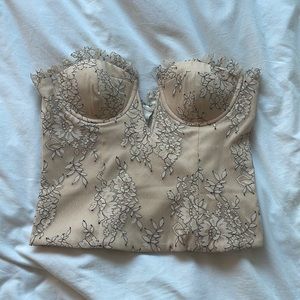 NBD bustier top